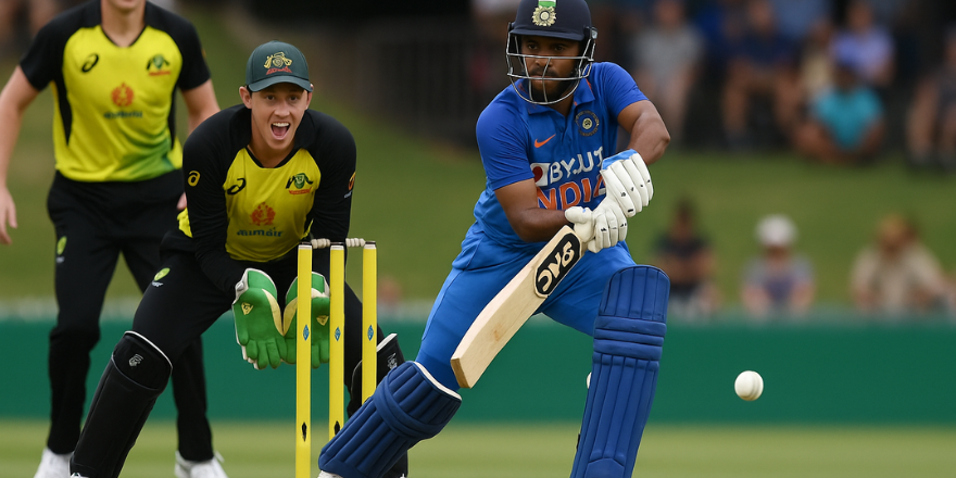 India vs Australia, 4th T20: India Reach 163/7; Sundar Falls for 12 at Gold Coast