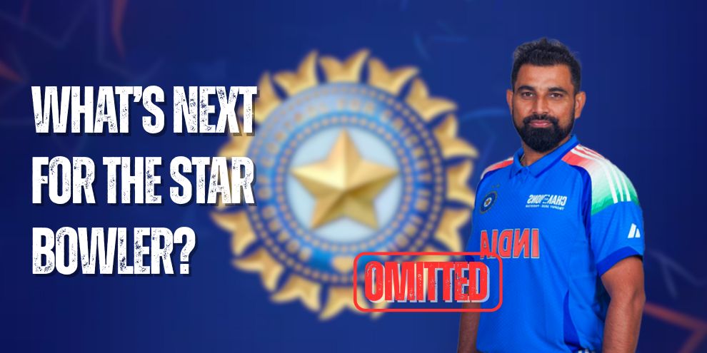 Mohammed Shami Omitted from India Squad — What’s Next for the Veteran Pacer?